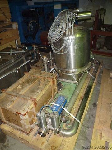 Wirówka talerzowa Westfalia typ HSA 200-06-777, wersja klaryfikator WESTFALIA HSA 200-06-777