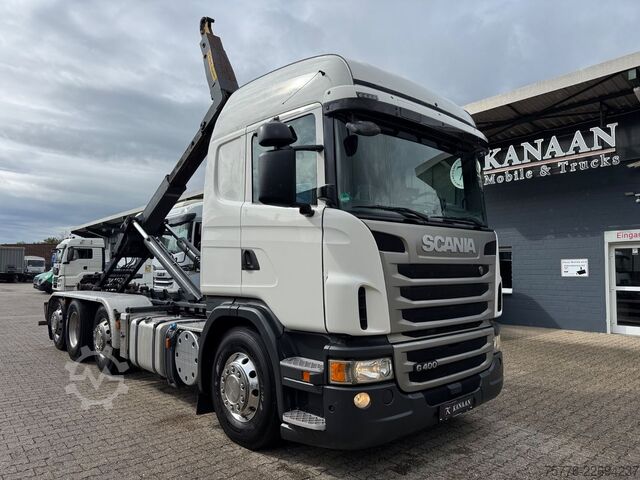 Kroklastbil SCANIA G400  LB 8x2  Hyvalift Abrollkipper Retarder