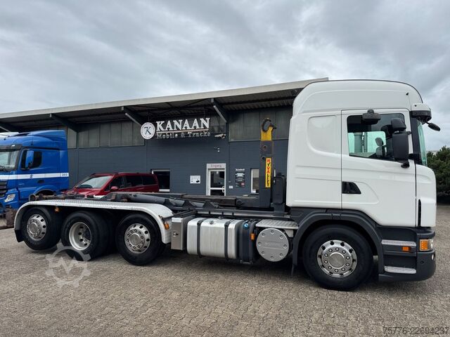 Kroklastbil SCANIA G400  LB 8x2  Hyvalift Abrollkipper Retarder