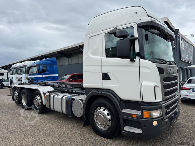 Kroklastbil SCANIA G400  LB 8x2  Hyvalift Abrollkipper Retarder