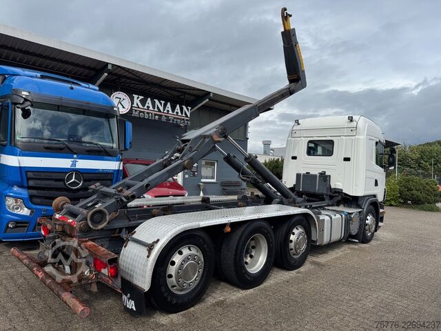 Kroklastbil SCANIA G400  LB 8x2  Hyvalift Abrollkipper Retarder