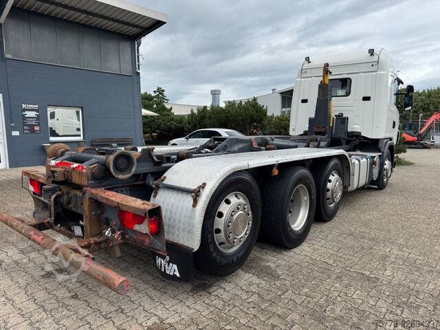 Kroklastbil SCANIA G400  LB 8x2  Hyvalift Abrollkipper Retarder