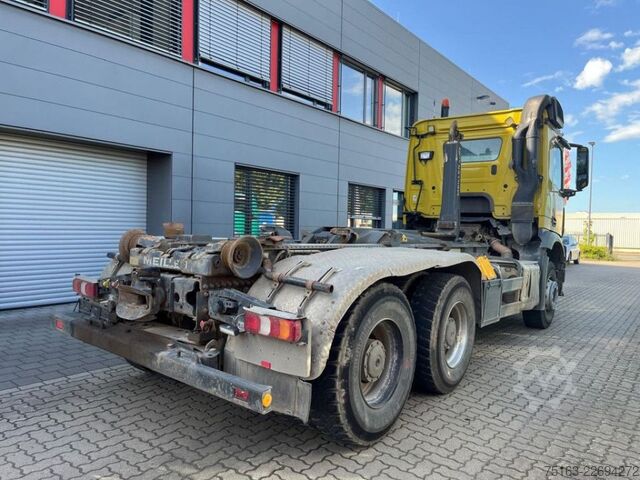 Haakarm vrachtwagen MERCEDES-BENZ Arocs 3342 6x4 Abrollkipper Euro 6D Meiller