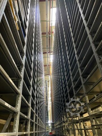 70 running meters of shelving Schäfer type R7000 70 lfm Fachbodenregal Schäfer Typ R7000 H 3m T 50cm Auflast/Fach 200kg