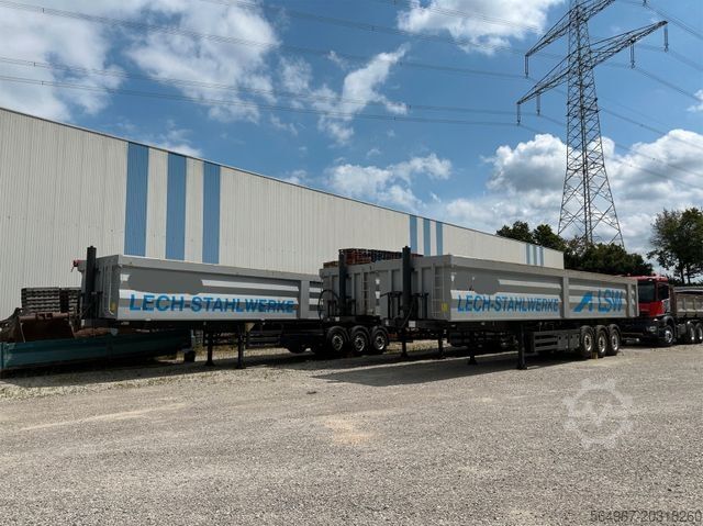 Semirimorchio ribaltabile REISCH RHKS-3-SG13 Kippmulde 50m3 Schrottmulde Abbruch