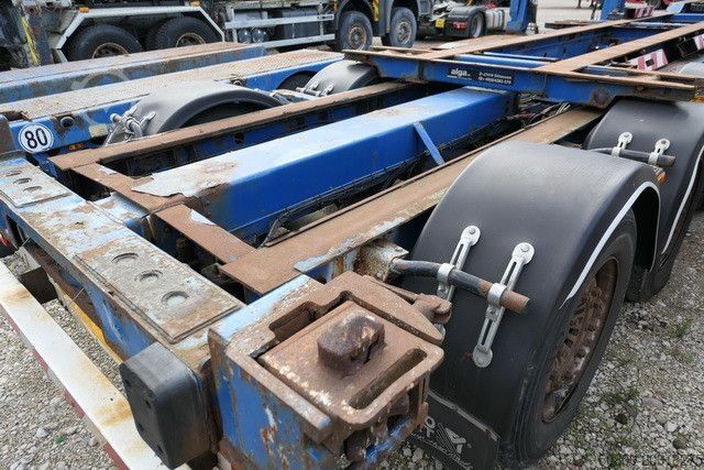 Semirimorchio a cassa mobile KRONE SDC 27 eLTU6, Slider, alle Container, SAF, Luft
