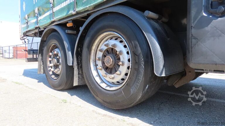 Συρόμενοι μουσαμάδες Lecitrailer 27000 kg!   Liftaxel, 3 axel BPW, Edscha
