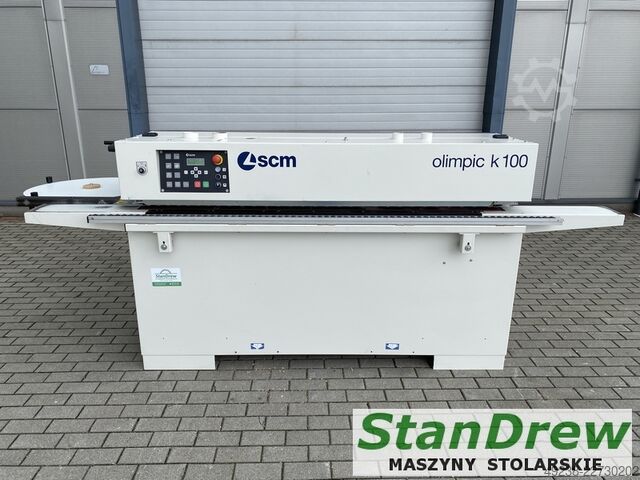 Mașină de aplicat cant SCM K 100 cu freză preliminară SCM K 100