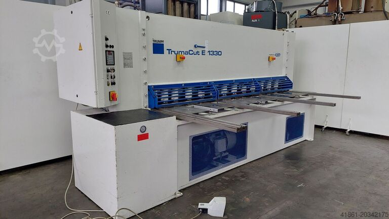 Hydraulické nůžky na gilotinu TRUMPF-EHT TrumaCut E 1330