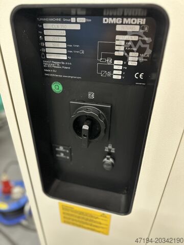 Centro di tornitura e fresatura cnc DMG MORI CLX 350