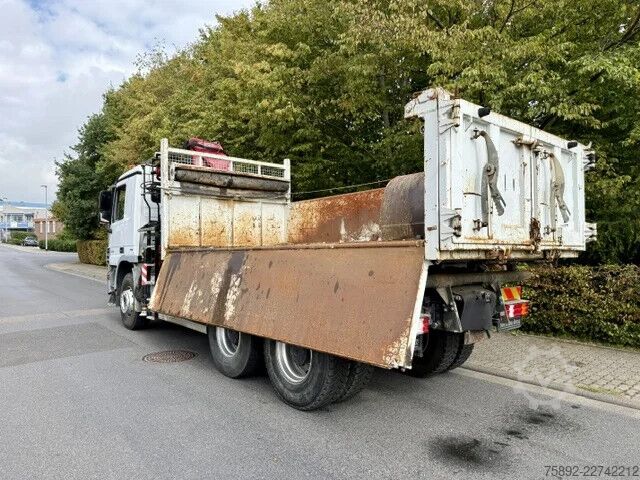 Darus billenőplatós teherautó Mercedes-Benz Actros 3336 /6x4/Kipper+Fassi F155/Eu5/130tkm