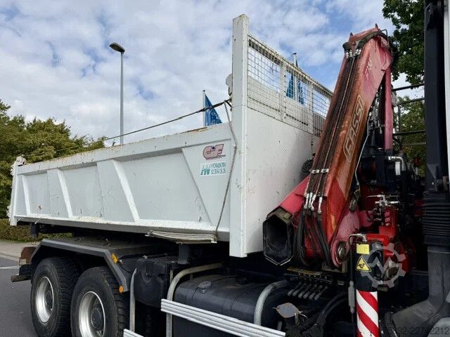 Darus billenőplatós teherautó Mercedes-Benz Actros 3336 /6x4/Kipper+Fassi F155/Eu5/130tkm