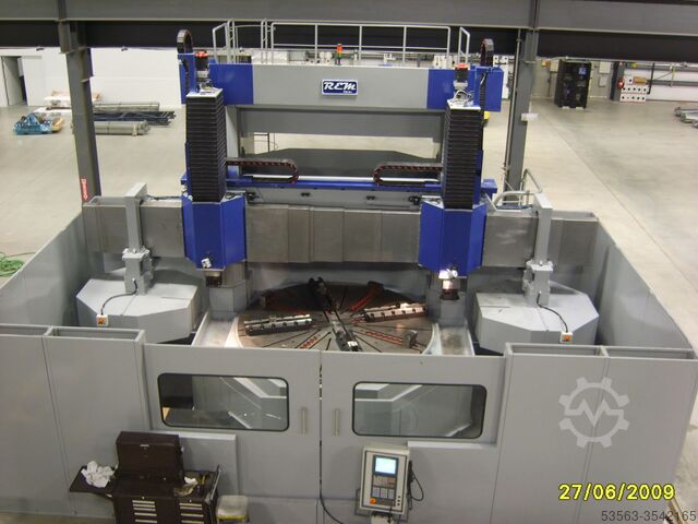 3 m VTL 33 CNC 2 głowice i magazynki REM SC 33 CNC 2MS