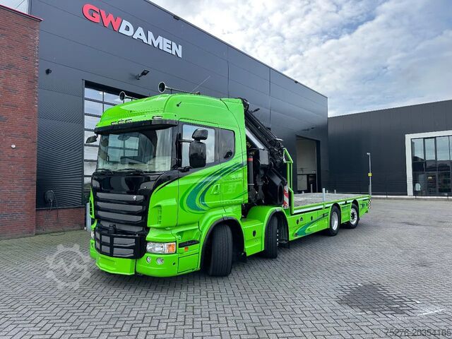 Kranbil Scania R440 8x2 Palfinger PK 78002 FlyJib,Winch Euro 6