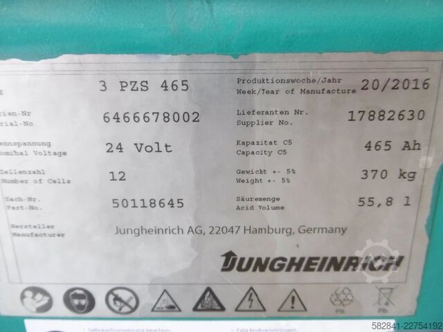 Tažný traktor JUNGHEINRICH EZS 350