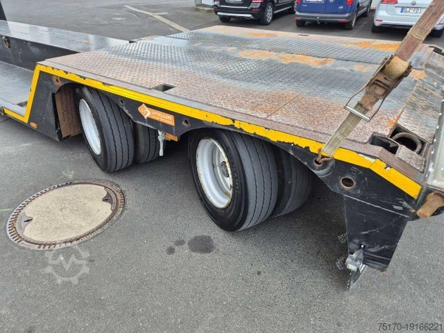 Tieflader-Sattelauflieger LINTRAILERS S2A 14 LSDN Teleskopierbar BPW-Achsen 57.000km