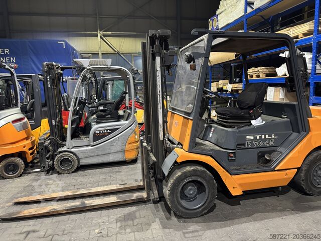 Diesel Forklifts Still R70-45 Triplex