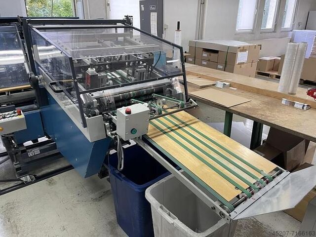 Plieuse agrafeuse Theisen & Bonitz TB 304 QSM Heft-Falz-Schneid-Aggregat