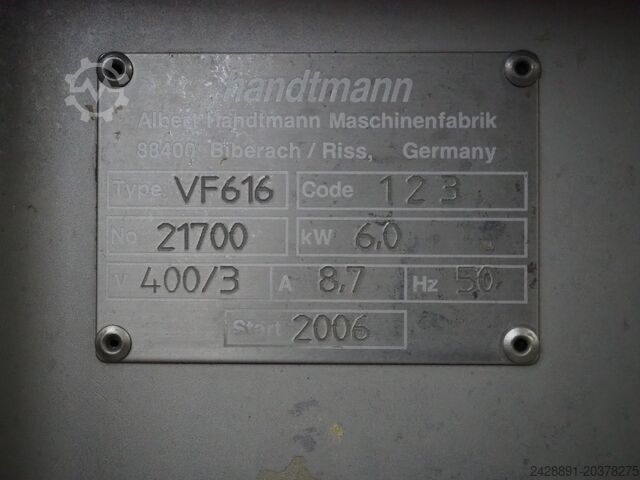 Linija za nadijevanje i porcionisanje sa AL linijom Handtmann, LOMA VF616, IQ², AL
