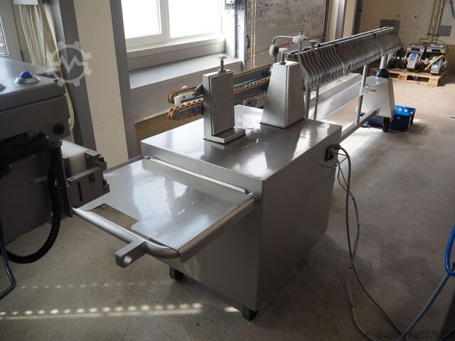 Linija za nadijevanje i porcionisanje sa AL linijom Handtmann, LOMA VF616, IQ², AL