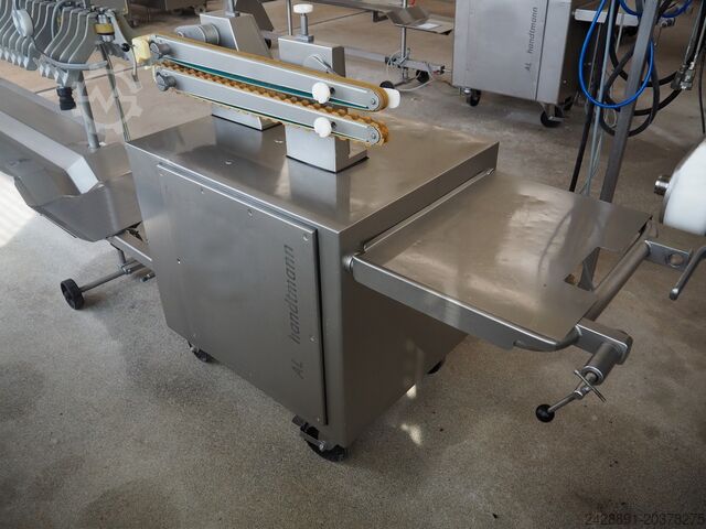 Linija za nadijevanje i porcionisanje sa AL linijom Handtmann, LOMA VF616, IQ², AL