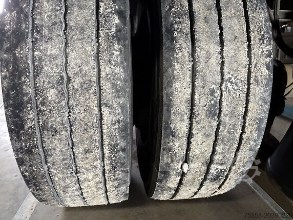 Telaio di scambio del rimorchio ACKERMANN VERZINKT*langer Hub*17,5er Reifen