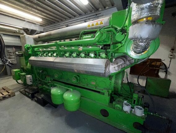 Wood gasifier, CHP Spanner Re² GmbH, Jenbacher HKA 70 und BHKW TYP JMS 320 GS-SL