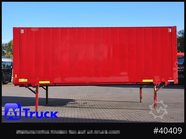 Ανταλλάξιμο αμάξωμα με κατασκευή κουτιού KRONE BDF 7,82 Wechselbrücke, 2680mm Innenhöhe.