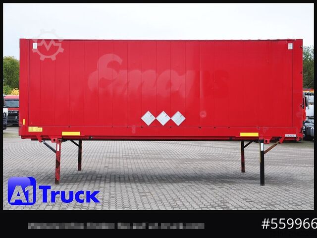 Ανταλλάξιμο αμάξωμα με κατασκευή κουτιού KRONE BDF 7,82 Wechselbrücke, 2680mm Innenhöhe.