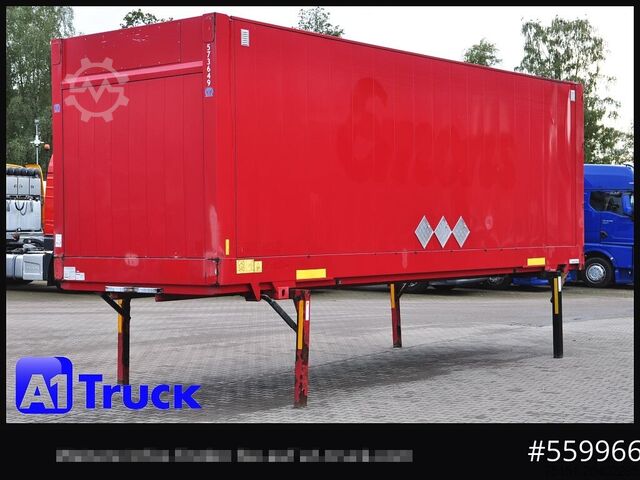 Ανταλλάξιμο αμάξωμα με κατασκευή κουτιού KRONE BDF 7,82 Wechselbrücke, 2680mm Innenhöhe.