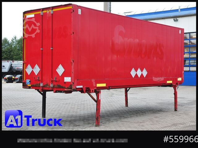 Ανταλλάξιμο αμάξωμα με κατασκευή κουτιού KRONE BDF 7,82 Wechselbrücke, 2680mm Innenhöhe.