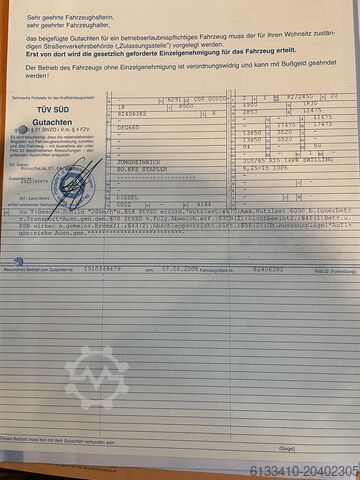 Stivuitor Jungheinrich DFG 660