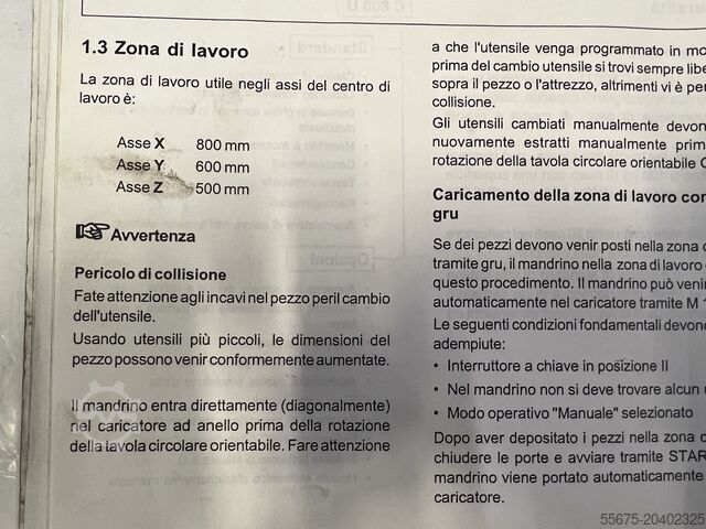 Centro de mecanizado vertical de 5 ejes HERMLE C800U