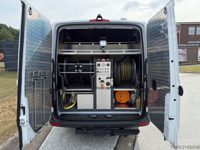 Vacuümtankwagen MERCEDES-BENZ Sprinter 417 CDI / Leistikow HD-Einbau B55C