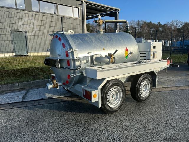 Vacuümtankwagen  Schmies STS V-1,5 Vakuumsaugfass-Anhänger 2,7to