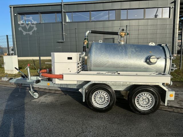 Vacuümtankwagen  Schmies STS V-1,5 Vakuumsaugfass-Anhänger 2,7to