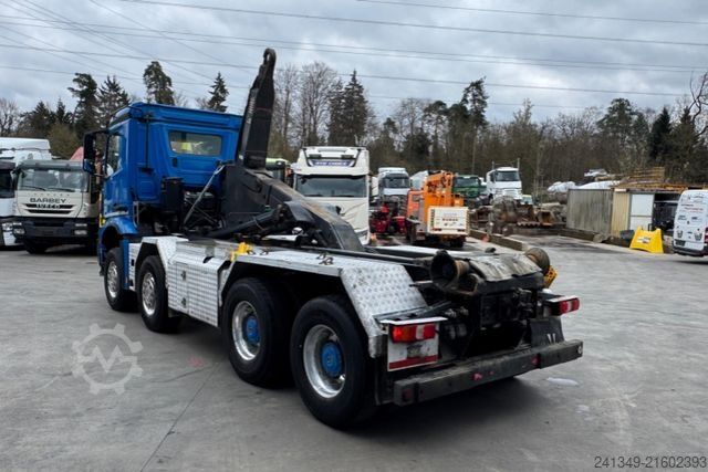 Camion benne à bras amovible MERCEDES-BENZ Arocs 3245 8x4 Hiab 26T (ab DE TÜV...