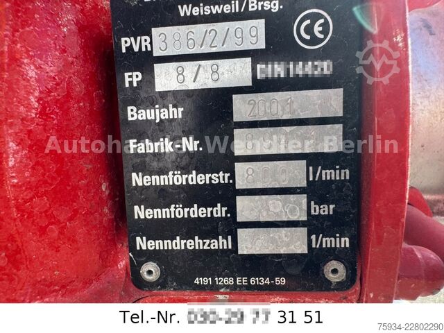 Tankwagen IVECO FF100EW LF8/6 Tank600l Schere/Spreizer/Generator