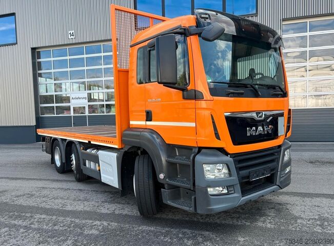 Speciallastbil MAN TGS 26.430/Pritsche6,10m/Lenkachse/ADR/NL16,4 to