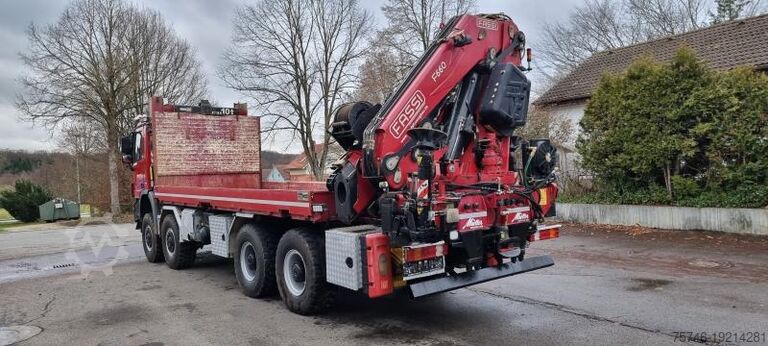 Φορτηγό γερανού Mercedes-Benz AK 8X8 FASSI 660 EINZELBER SEILWINDE