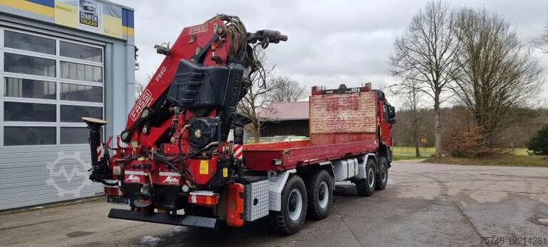 Φορτηγό γερανού Mercedes-Benz AK 8X8 FASSI 660 EINZELBER SEILWINDE