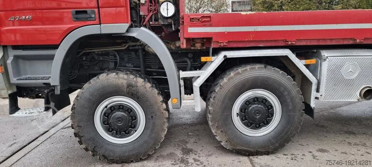 Φορτηγό γερανού Mercedes-Benz AK 8X8 FASSI 660 EINZELBER SEILWINDE