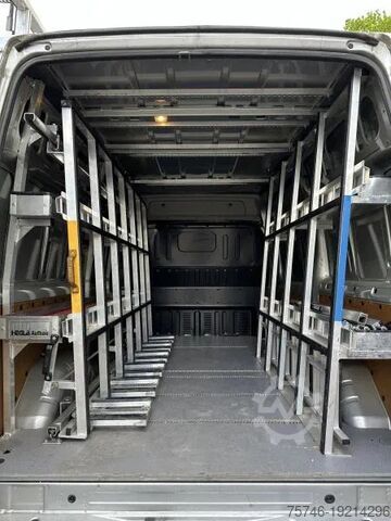 Transportator de sticlă Ford Transit 2.5 TDI KA Hoch HEGLA GLAS Luftfederung