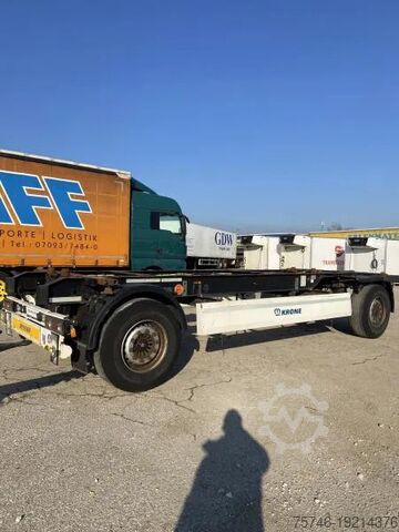 BDF-systeem Krone 2- Achs Lafette  !! HU/ TÜV NEU !! 2- Achs Lafe...