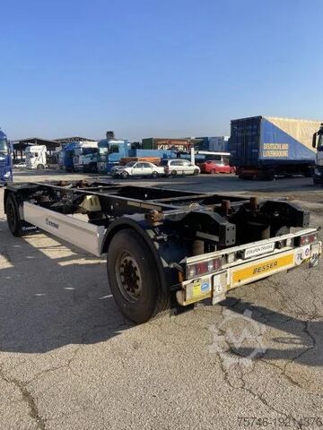 BDF-systeem Krone 2- Achs Lafette  !! HU/ TÜV NEU !! 2- Achs Lafe...