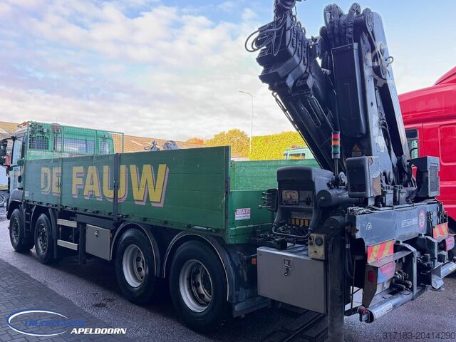 Open laadbak MAN TGS 35.400 8x4, Handgeschakeld, HIAB 288 EP-5