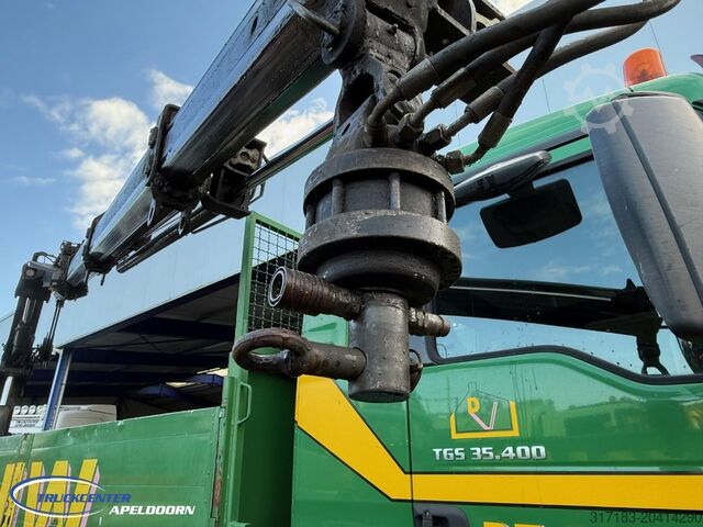 Open laadbak MAN TGS 35.400 8x4, Handgeschakeld, HIAB 288 EP-5