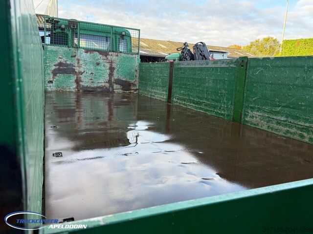 Open laadbak MAN TGS 35.400 8x4, Handgeschakeld, HIAB 288 EP-5