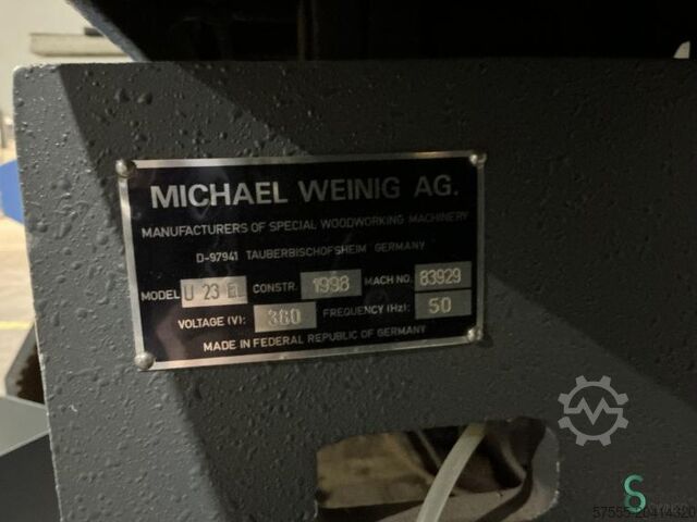 Vierzijdige schaafmachines Weinig Unimat 23EL 1998 Weinig Unimat 23EL