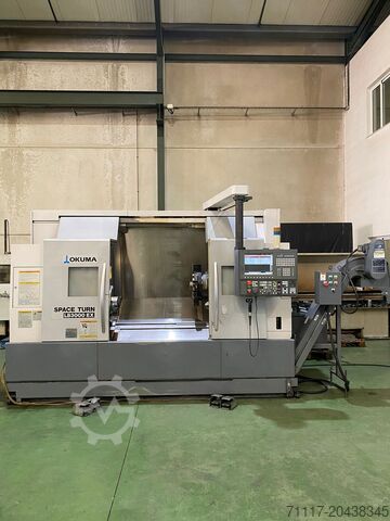 Centro de torneamento e fresagem cnc Okuma LB 3000 MY